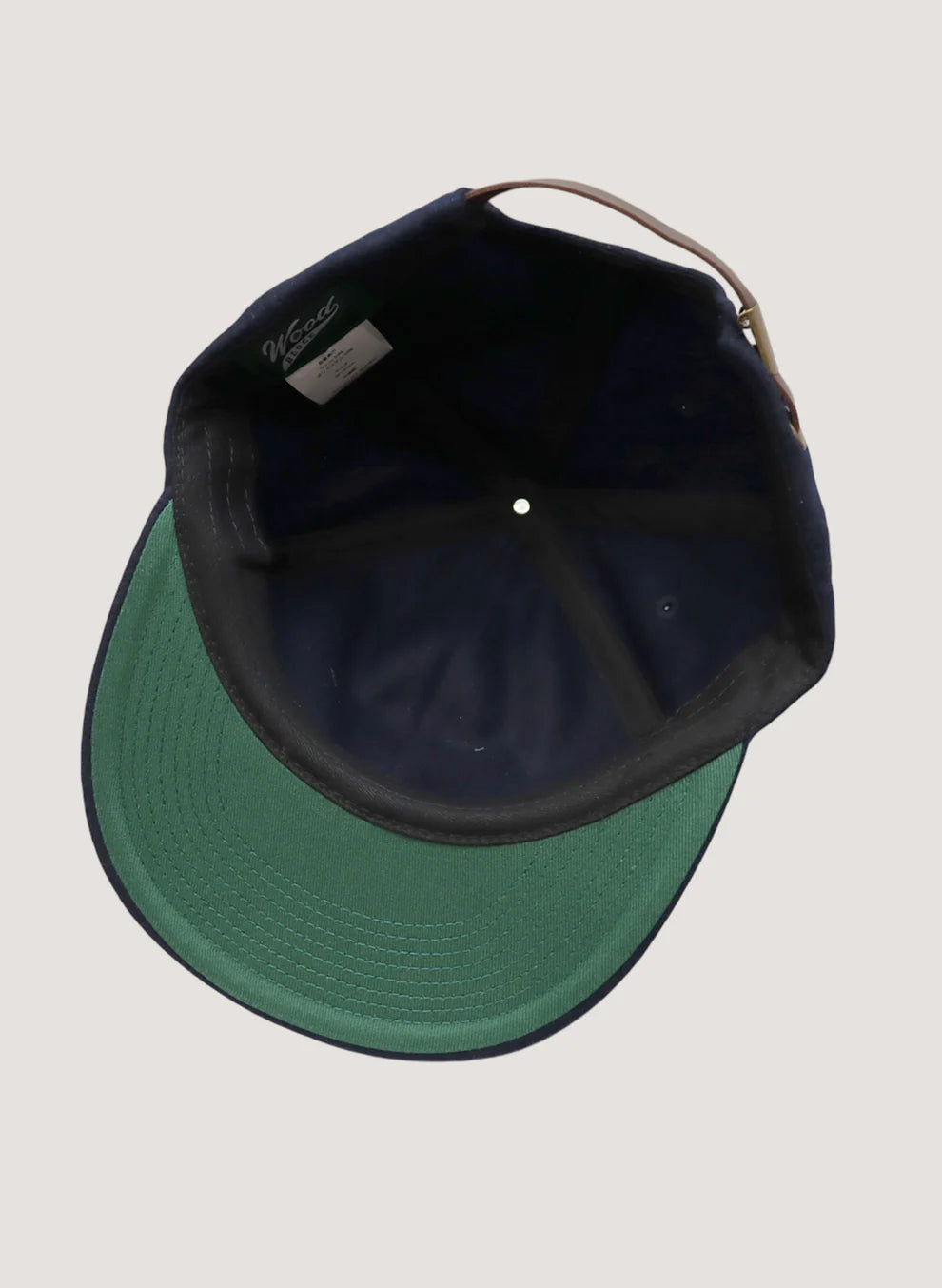 WOODBLOCK CLASSIC WB LOGO WOOL CAP - NAVY