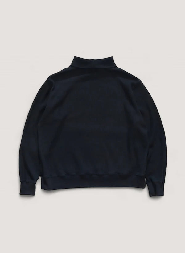WOODBLOCK THERMAL TURTLE NECK - NAVY