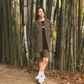 KITSUNE OPEN COLLAR SHIRT - FFSH16