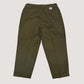 WOODBLOCK２TUCK HERRINGBONE TROUSER - OLIVE