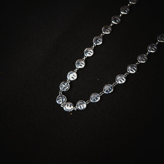 DUSTY SMILEY NECKLACE
