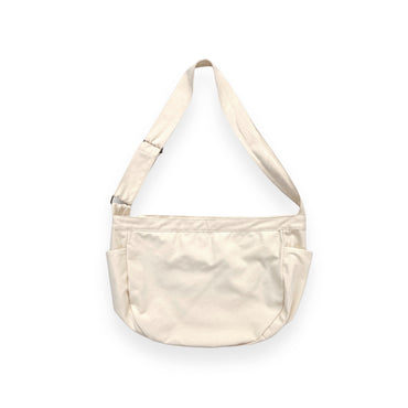 2ND CLOSET - “HAVE A NICE DAY SECOND BEAR” CANVAS MAIL BAG WITH ZIPPER