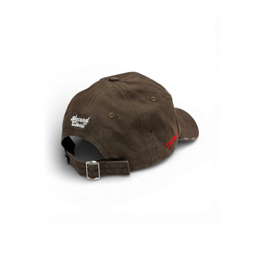 “NEW YOUTH CITY” APPLIQUE WASHED CAP
