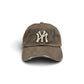 “NEW YOUTH CITY” APPLIQUE WASHED CAP