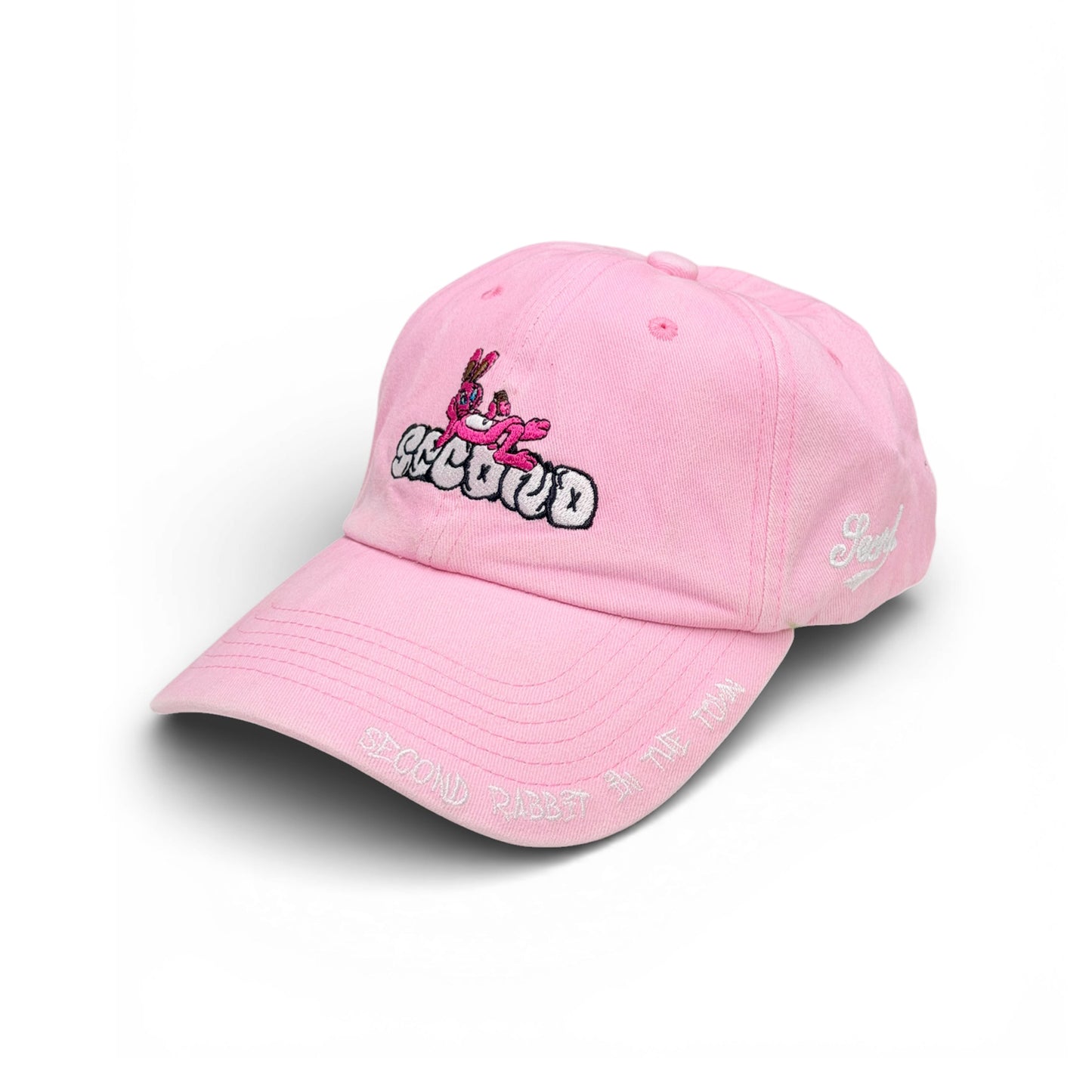 “SECOND RABBIT” GRAFFITI- WASHED CAP