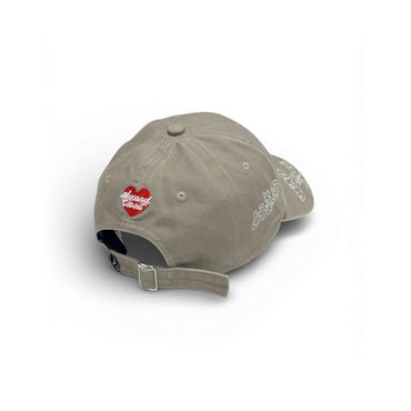 "PEACE LOVERS" GRIFFITTI UFO CAP