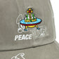 "PEACE LOVERS" GRIFFITTI UFO CAP