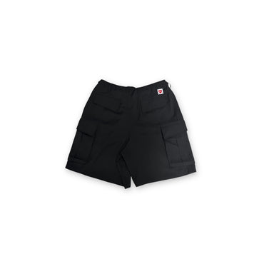 “SMILEY FACE” ENZYME WASHED SWEAT SHORTS