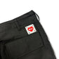 “SMILEY FACE” ENZYME WASHED SWEAT SHORTS