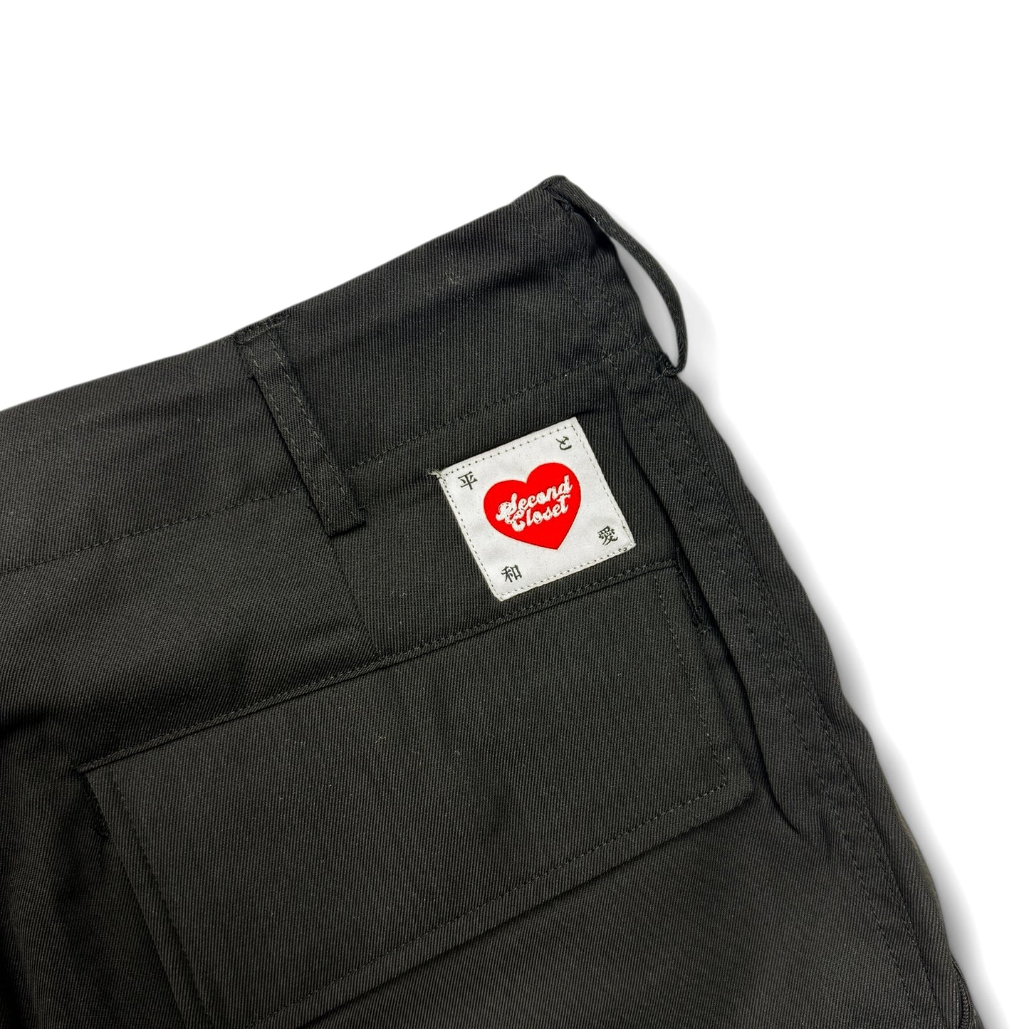 “SMILEY FACE” ENZYME WASHED SWEAT SHORTS