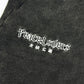 "PEACE PEACE PEACE "WASHED SWEAT SHORTS