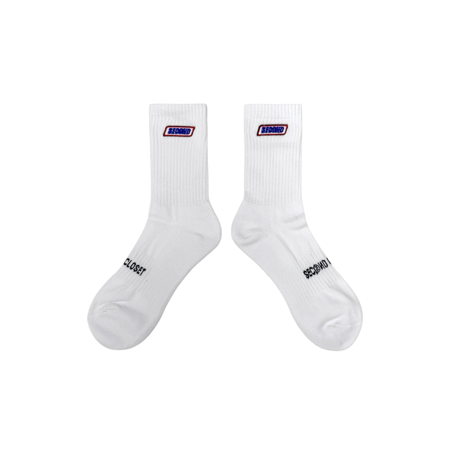 "SECOND" LOGO SOCKS