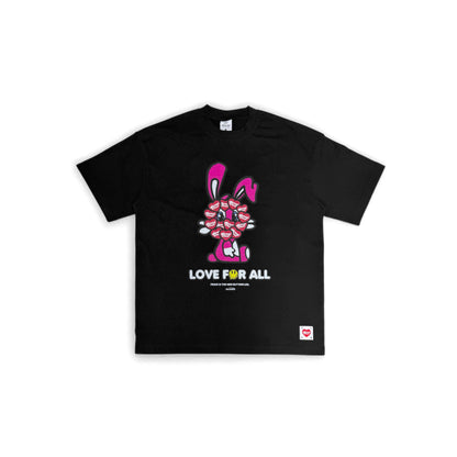 “LOVE FOR ALL” SECOND RABBIT T-SHIRT