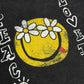 “PEACE LOVERS SMILEY”WASHED T-SHIRT