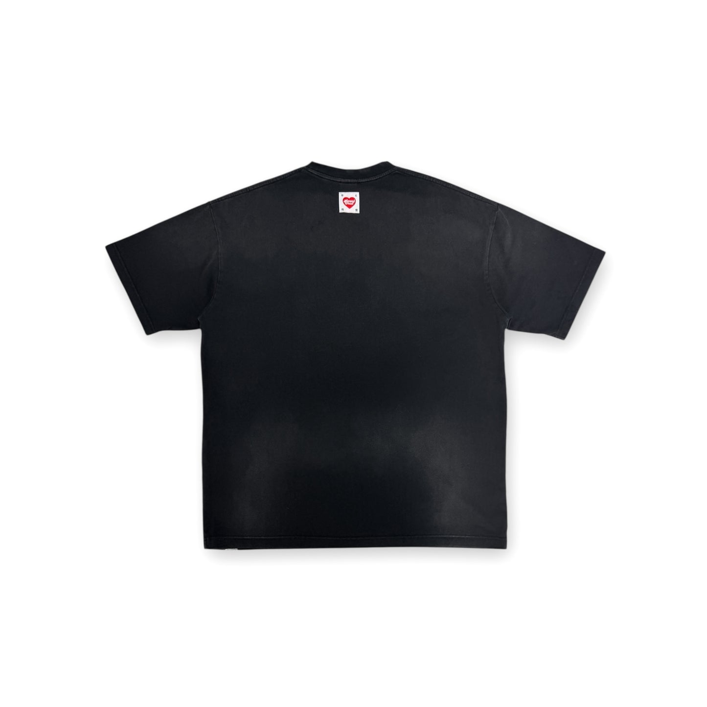 “FACETIME ” SNOW WHITE WASHED T-SHIRT