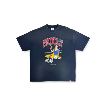 “FACETIME ” SNOW WHITE WASHED T-SHIRT