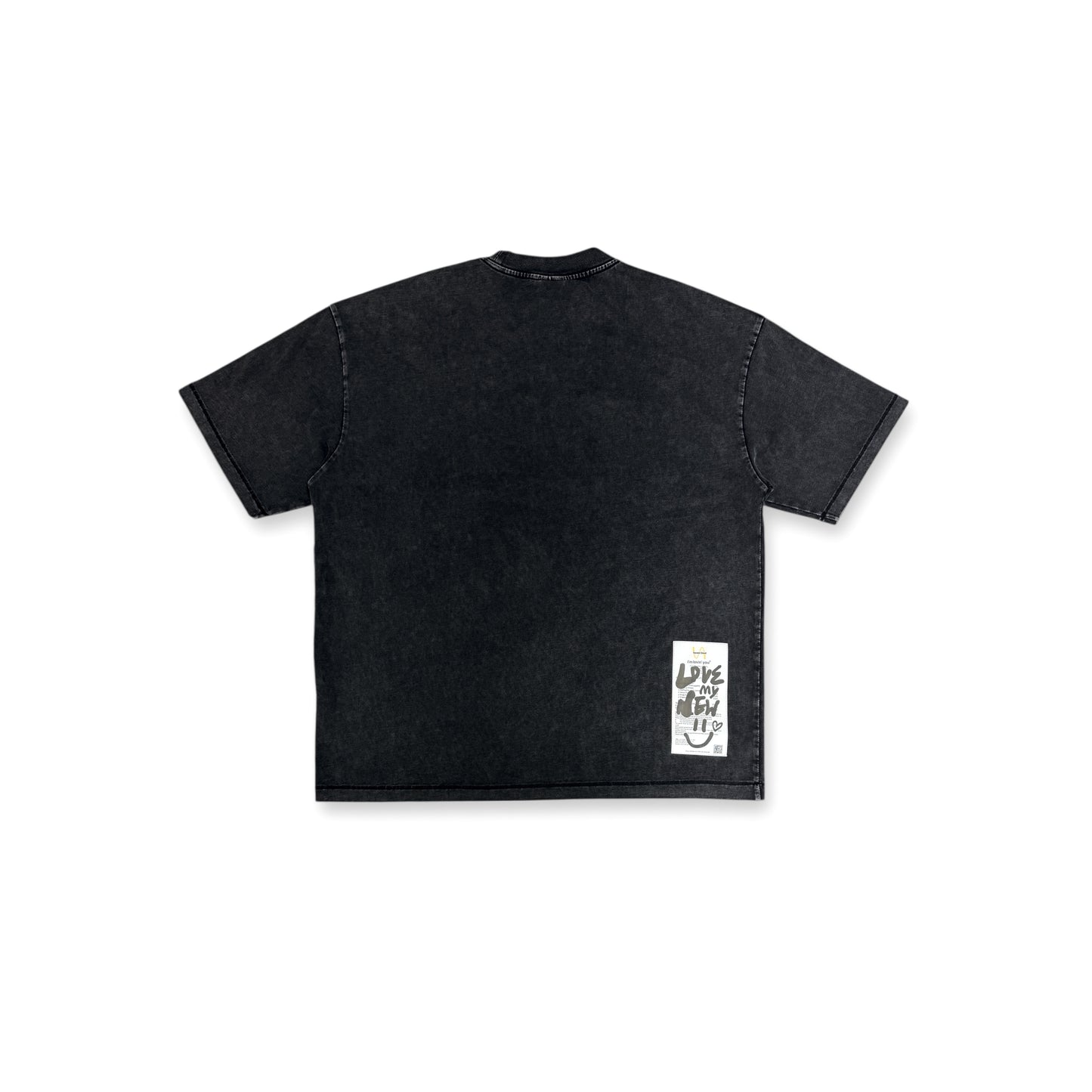 "I LOVE MILKSHAKE" WASHED T-SHIRT