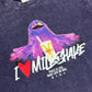 "I LOVE MILKSHAKE" WASHED T-SHIRT