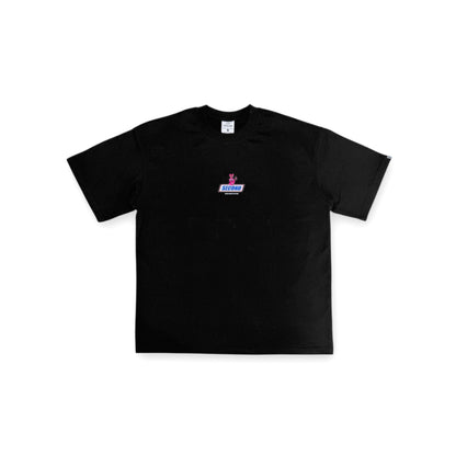 “CHOCO RABBIT” PRINTED WASHED T-SHIRT