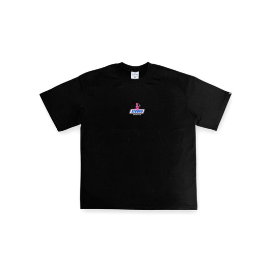 “CHOCO RABBIT” PRINTED WASHED T-SHIRT