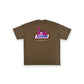 “CHOCO RABBIT” PRINTED WASHED T-SHIRT