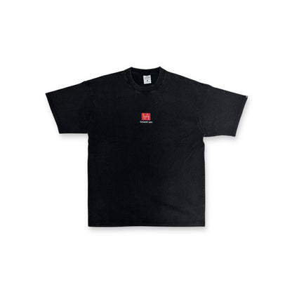 “McRECEIPT” ACID WASHED T-SHIRT