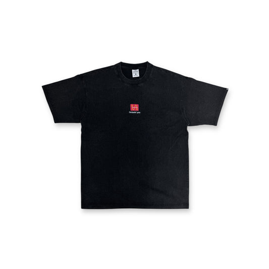 “McRECEIPT” ACID WASHED T-SHIRT