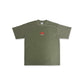 “McRECEIPT” ACID WASHED T-SHIRT
