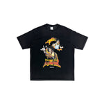 “KUNG FU POWER”WASHED T-SHIRT