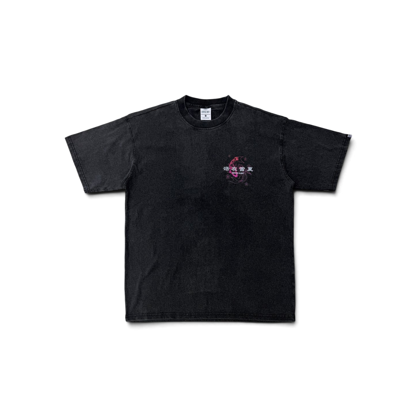 “GOLDFISH STREET”WASHED T-SHIRT