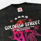 “GOLDFISH STREET”WASHED T-SHIRT