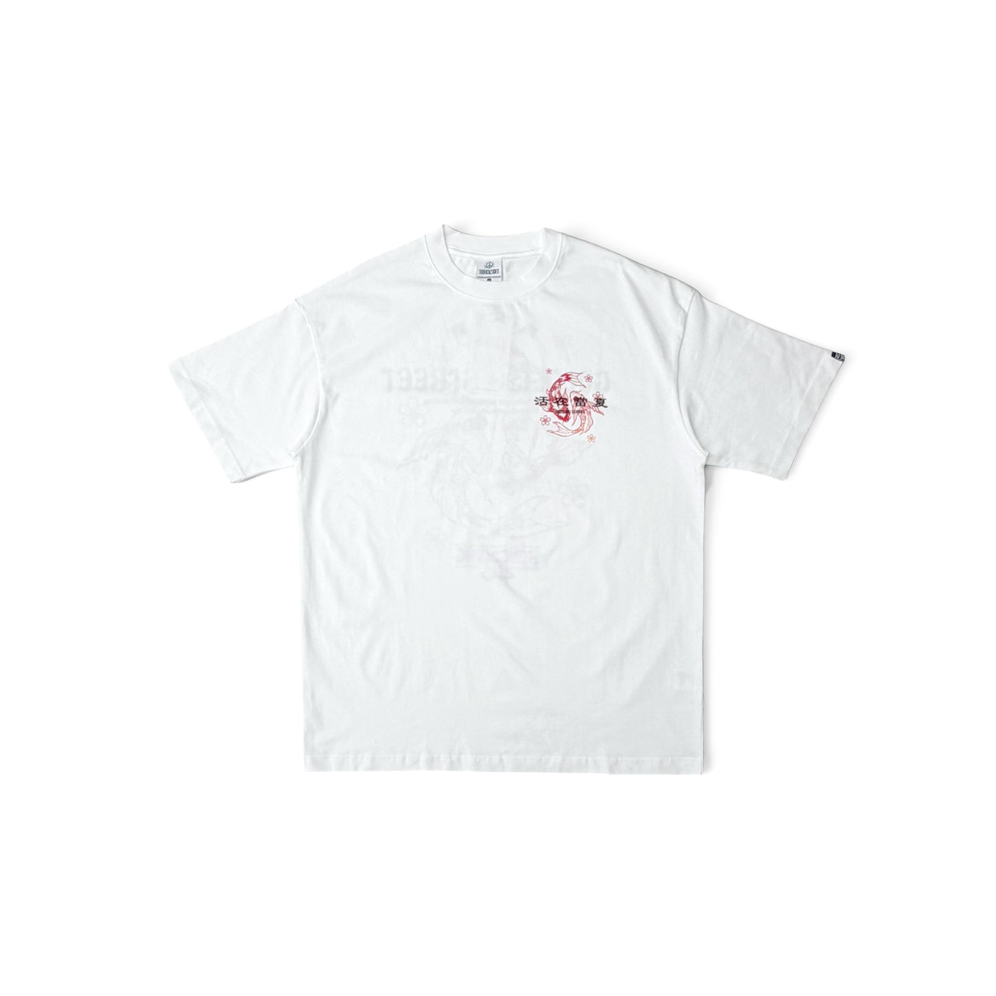“GOLDFISH STREET”WASHED T-SHIRT