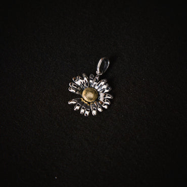 DUSTY SUNFLOWER LOCKET