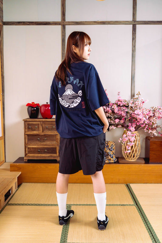 FUJISAN APPLIQUE TEE