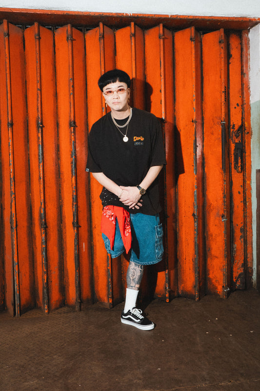 DUSTY WASH BIKER TEE