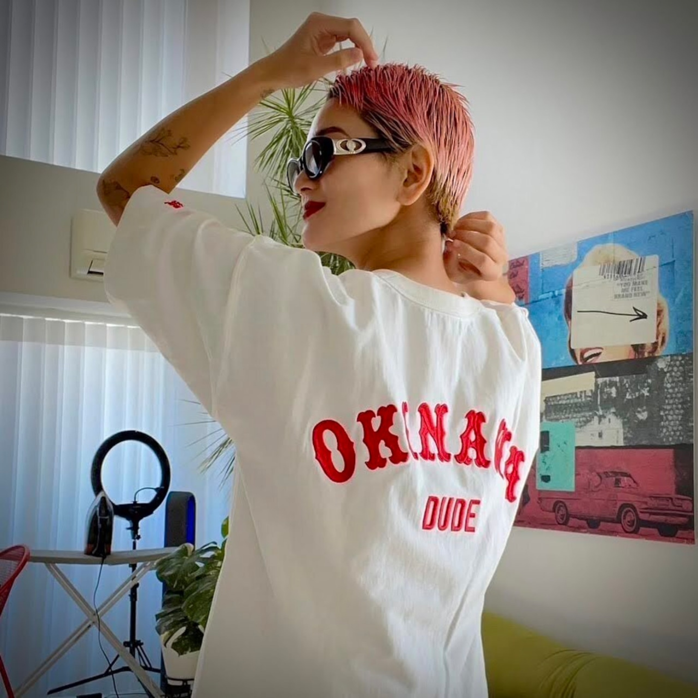 WHITE JAPAN PROJECT - OKINAWA DUDE TEE