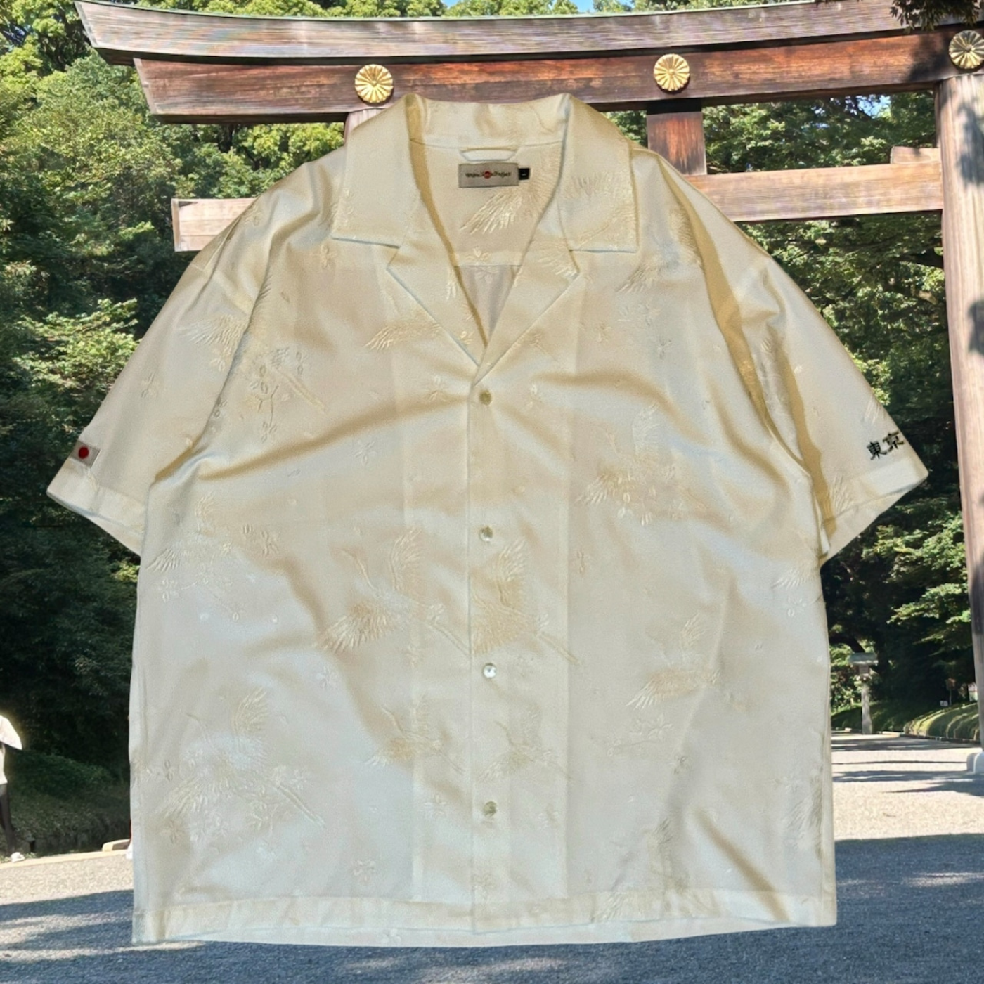 WHITE JAPAN PROJECT - UCHIKAKE MUKU SHIRT