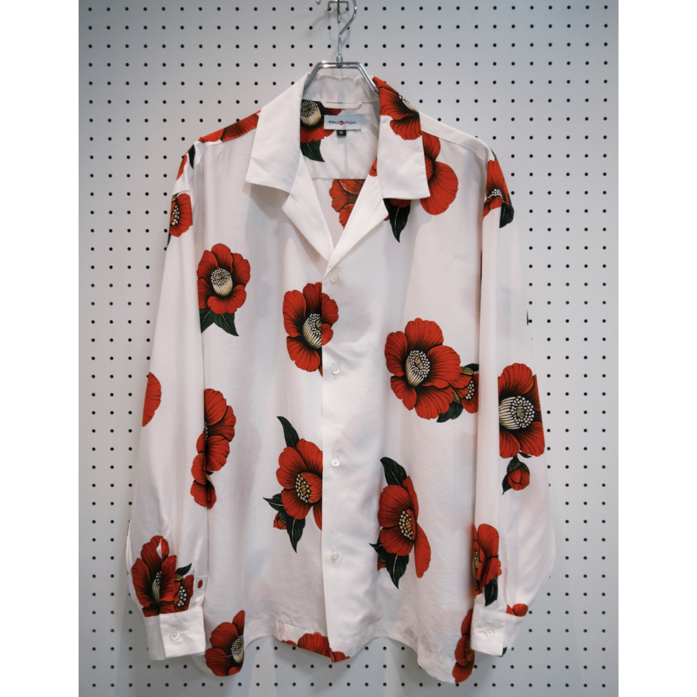 WHITE JAPAN PROJECT - TSUBAKI SILK LS SHIRT