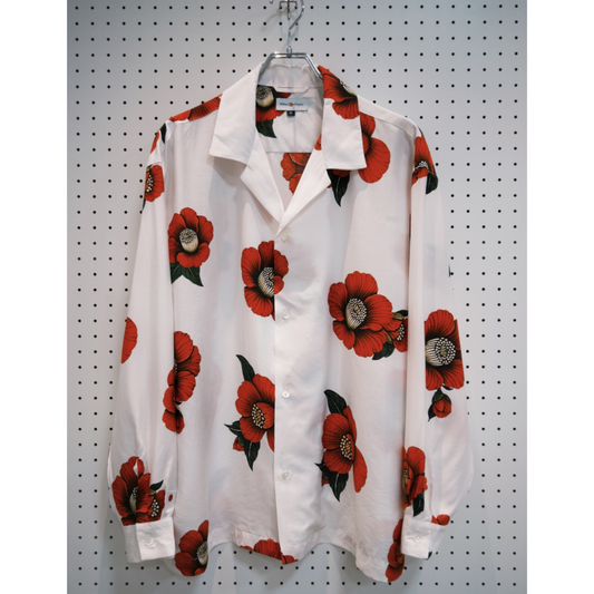 WHITE JAPAN PROJECT - TSUBAKI SILK LS SHIRT
