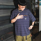 DUSTY STRIPE TEE