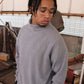 WOODBLOCK THERMAL TURTLE NECK - GREY