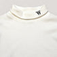 WOODBLOCK THERMAL TURTLE NECK - WHITE