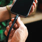 M.Craftsman Yoggle Power Hand 2 in 1 Charging Cable + Wrist Phone Strap