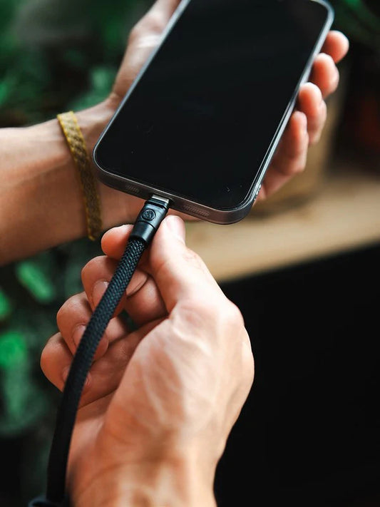 M.Craftsman Yoggle Power Hand 2 in 1 Charging Cable + Wrist Phone Strap