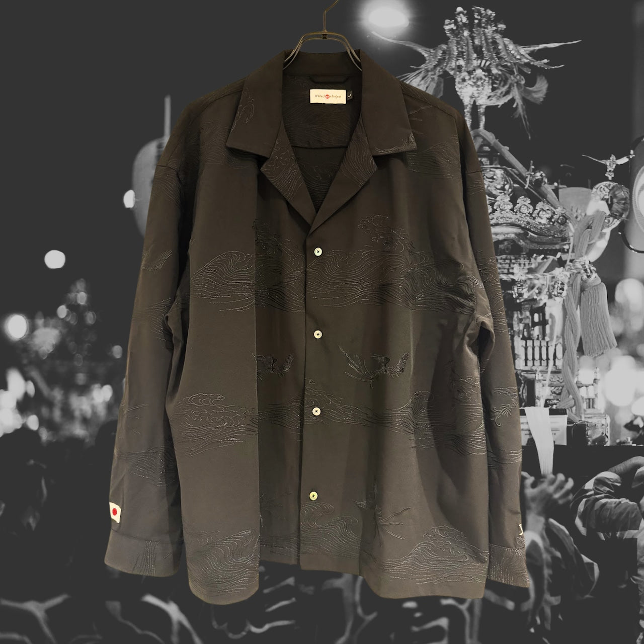 WJP MIKOSHI KAZARI LS Shirt - BLK
