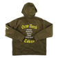 K’rooklyn CORDUROY TEXTILE ZIP HOODIE - KHAKI