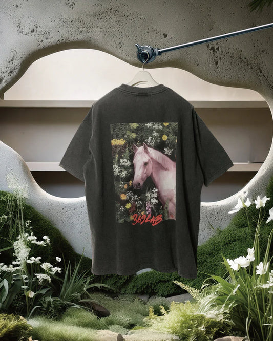 PINK HORSE GARDEN TEE (馬年版) - 2S6TEE004