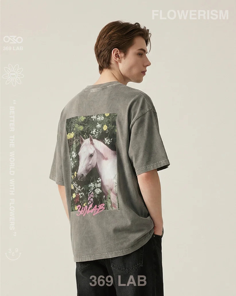 PINK HORSE GARDEN TEE (馬年版) - 2S6TEE004