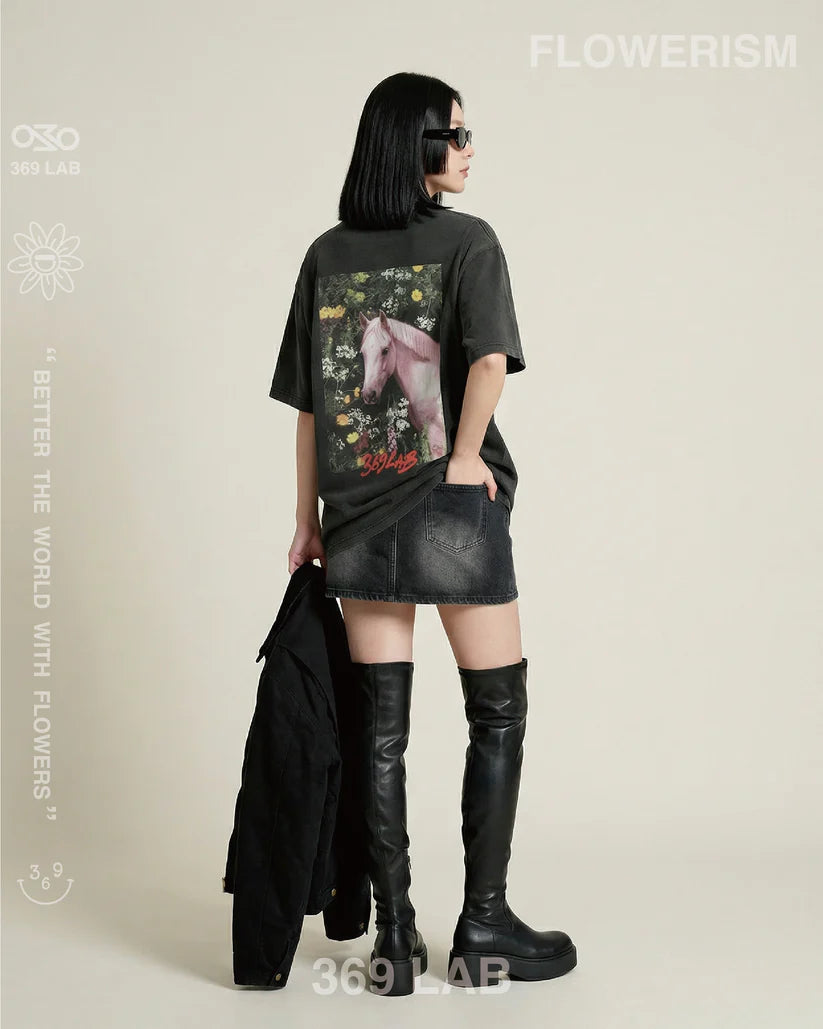 PINK HORSE GARDEN TEE (馬年版) - 2S6TEE004
