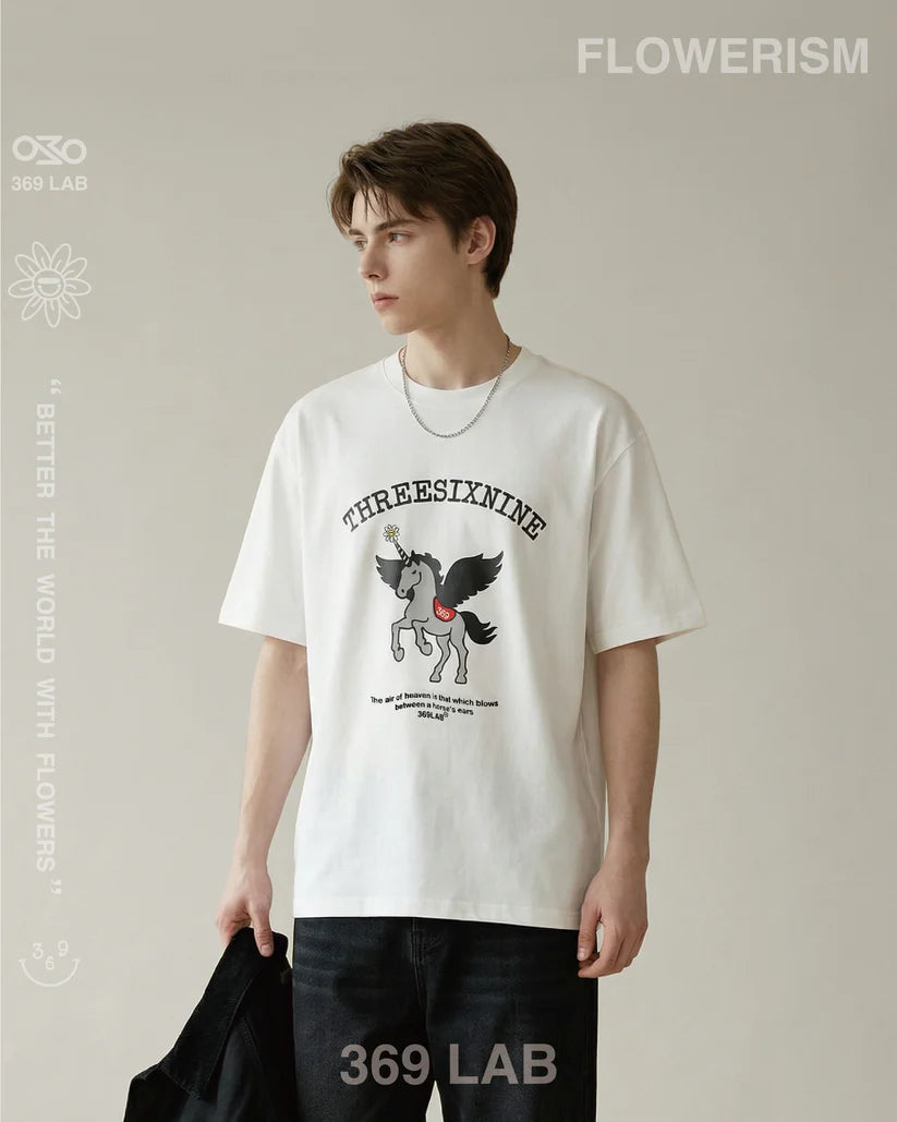 UNICORN BABY FLOWER TEE (馬年版) - 2S6TEE003